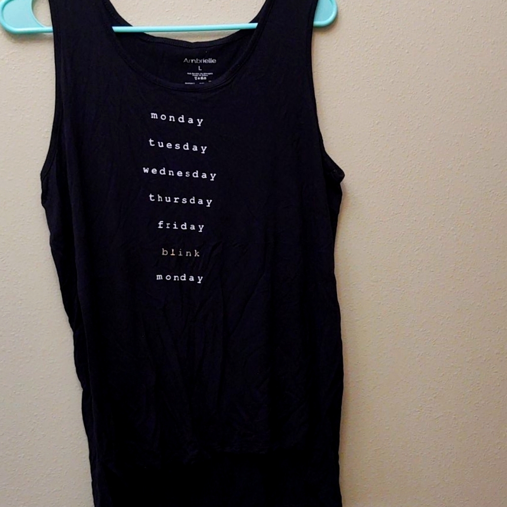 Black Tank Top